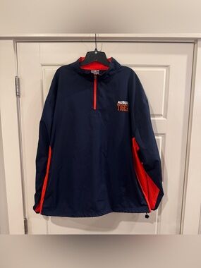 Knights Apparel Men’s Auburn Tigers Quarter Zip Jacket Pullover Size 2XL